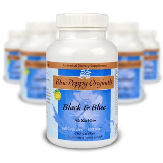 Blue Poppy Originals Black & Blue - 60 Capsules