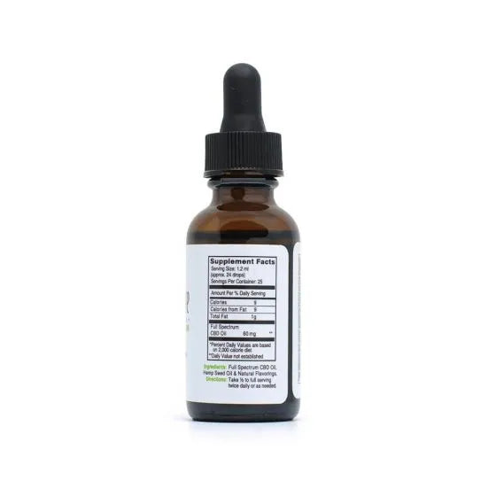 CBD BioCare 1500mg Full Spectrum CBD Oil - Peppermint