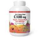 Fruit-Flavor Chew C 500mg- 90 chewable Wafers (Natural Factors)