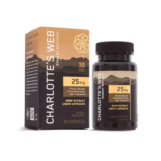 Charlotte's Web 60 Liquid Capsules 25mg Oil