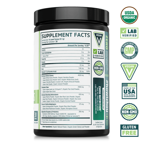 Deep Greens by Zhou Nutrition