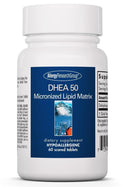 DHEA 50 Micronized Lipid Matrix - 60 Scored Tablets (Allergy Research Group)