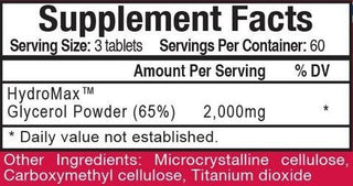 Hydromax 180 tablets - by APS Nutrition