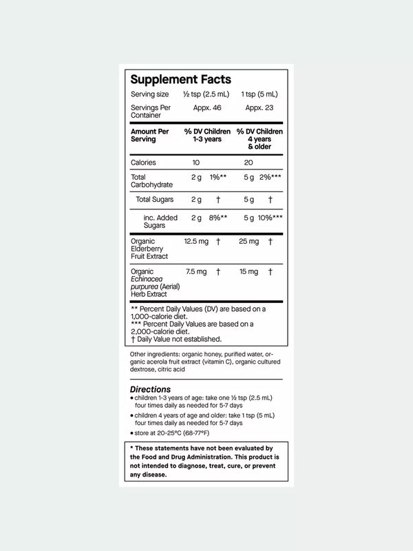 Kids' Honey Cough Syrup - Genexa