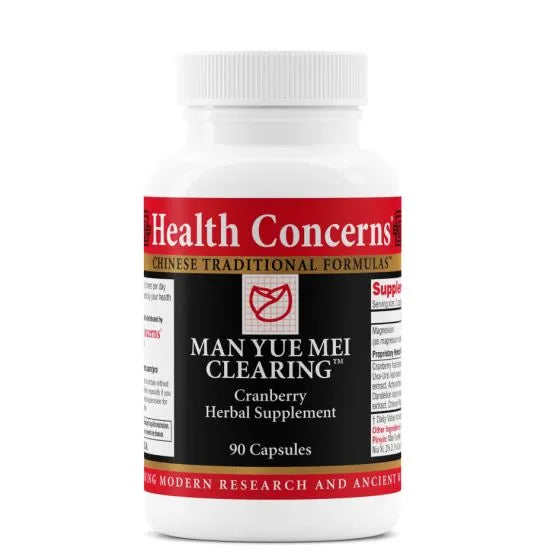 Health Concerns Man Yu Mei Clearing - 90 Capsules