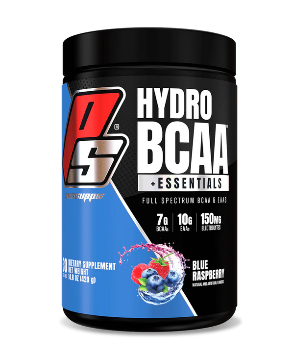 Hydro BCAA + Essentials - 14.8 OZ Blue Raspberry (Prosupps)