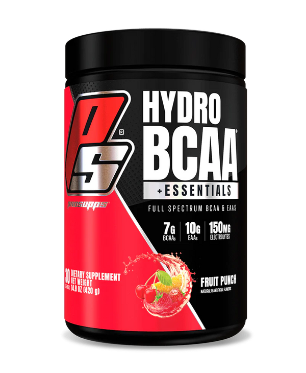 Hydro BCAA + Essentials - 14.8 OZ Fruit Punch (Prosupps)