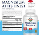 Magnesium Taurate 120ct Amazon  120ct 400mg tablet by Kal