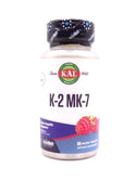 K-2 MK-7  60ct  lozenge Raspberry by Kal