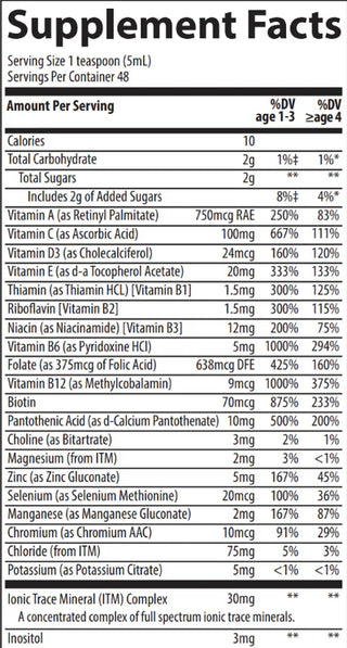 Liquid Kids Multi - Trace Minerals Research