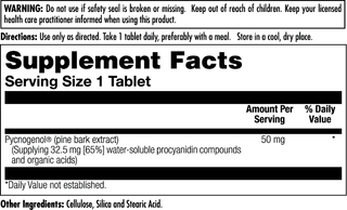 Pycnogenol®  60ct 50mg by Kal