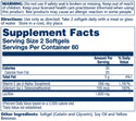 Bio E + Selenium w Lecithin 120ct 268mg perlecap by Solaray