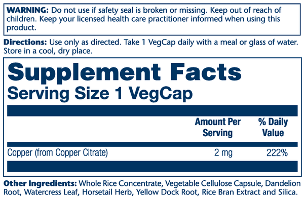 copper-citrate