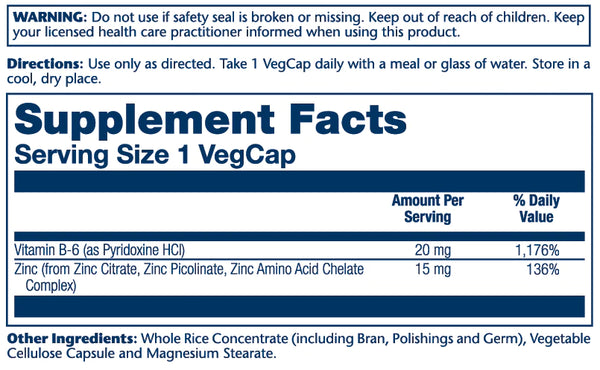 Bio Zinc-CP 12x capsule by Solaray