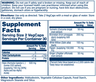 IbuActin, Comfort Formula-CP 12x veg cap by Solaray