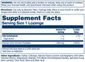 Chromium Picolinate 100ct 1000mcg lozenge Raspberry Lemonade by Solaray