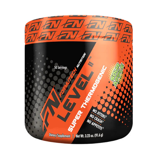 LEVEL II™ - Super Thermo Powder 91.6g Sour Apple by Formutech Nutrition