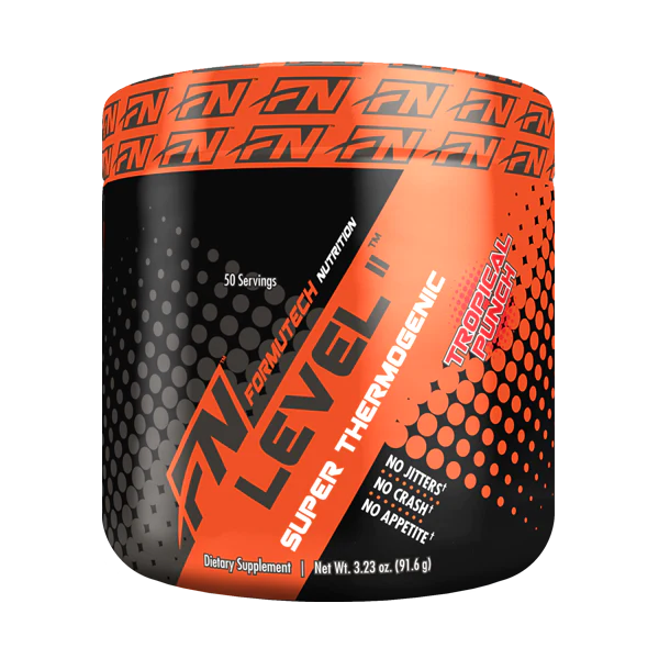 LEVEL II™ - Super Thermo Powder 91.6g Tropical Punch by Formutech Nutrition