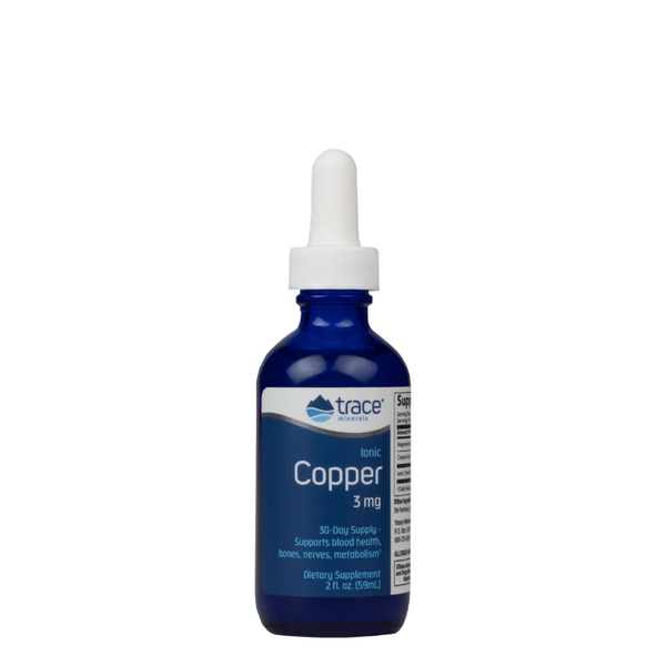 Liquid Ionic Copper 3mg - 2 FL OZ (Trace Minerals Research)