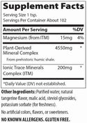 Liquid Ionic Plant Minerals - Trace Minerals Research