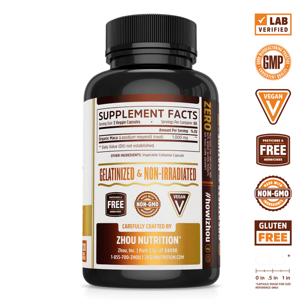 Maca Root by Zhou Nutrition