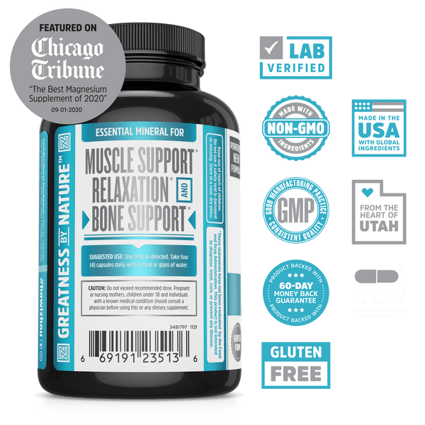 Magnesium Glycinate by Zhou Nutrition