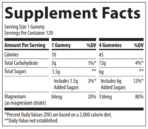 Magnesium Gummies - Watermelon - Trace Minerals Research