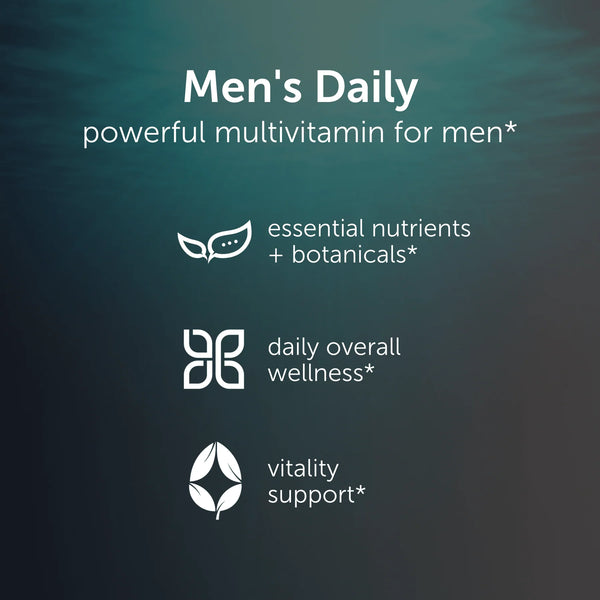 Men's Daily Multivitamin (Formerly Men's Longevity Essentials Plus) - 180 Vegetarian Capsules (ecoNugenics)