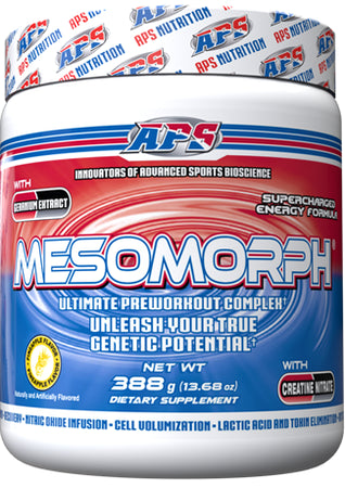 Mesomorph W/Geranium Extract 388g Pineapple by APS Nutrition