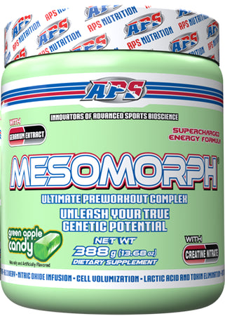 Mesomorph 388g Green Apple Candy by APS Nutrition