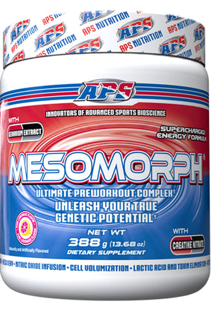 Mesomorph W/Geranium Extract 388g Pink Lemonade by APS Nutrition