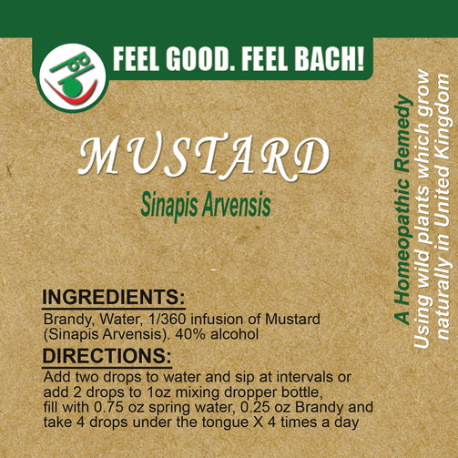 Mustard - Bach Flower Remedies