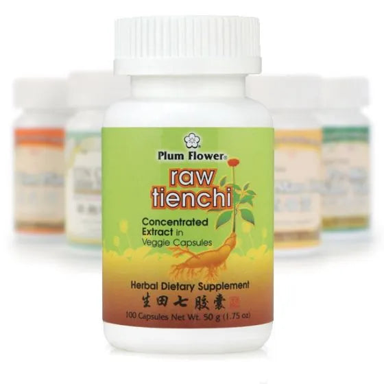 Mayway Plum Flower Herbal Extract Capsules Teinchi Capsules (raw) - 100 Count