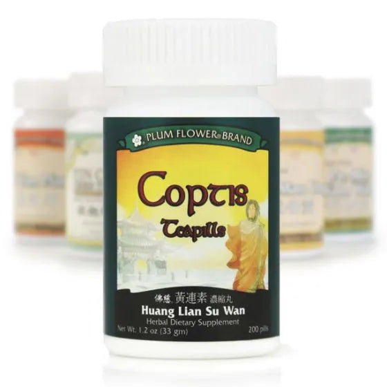 Mayway Plum Flower Coptis Teapills - 200 Count