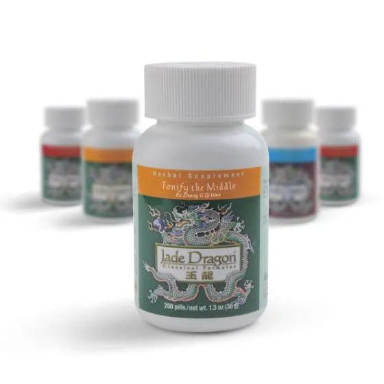 NuHerbs Jade Dragon Tonify The Middle - 200 Pills