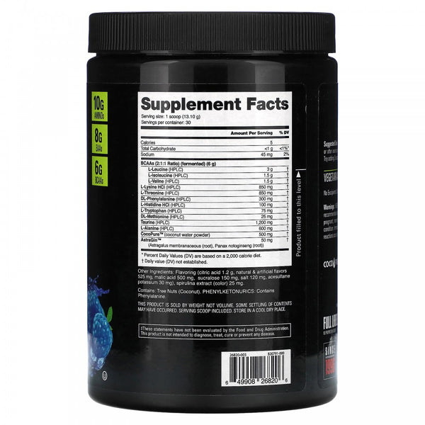 EAA Pure - 0.87 LBS Blue Raspberry (NutraBio)