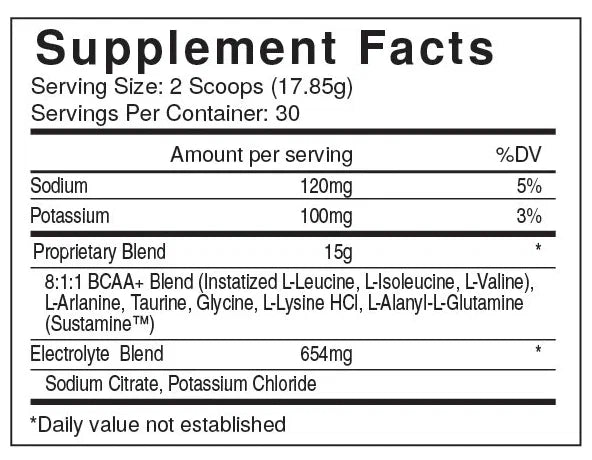 BCAA Supreme  535g Fruit Punch by USPLabs