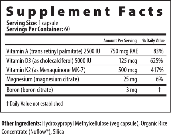 Osteo Px - 60 Vegi-Capsules (Restorative Formulations)