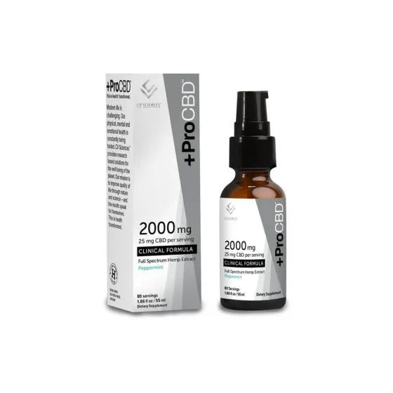 +PlusCBD™ Daily Balance CBD Oil 2000mg Peppermint