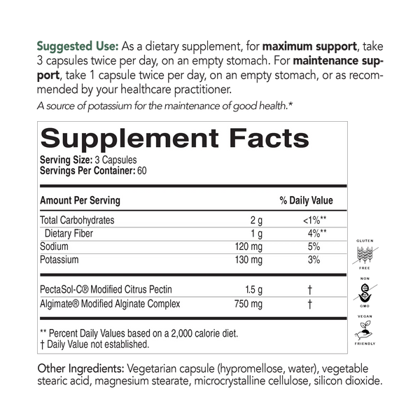 Pecta Clear Detox Formula 180 caps - EcoNugenics