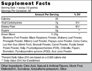 Phytoform  30 servings/375 g Kiwi-Strawberry by Prime Nutrition