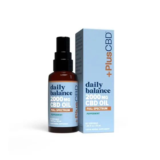 +PlusCBD™ Daily Balance CBD Oil 2000mg Peppermint