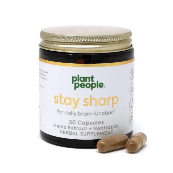 Plant People Stay Sharp Capsules