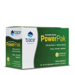 Electrolyte Stamina PowerPak - Lemon Lime (Trace Minerals)