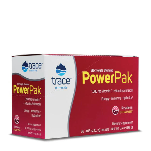 Electrolyte Stamina Power Pak - Raspberry - Trace Minerals Research