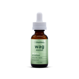Wag Distilled Pet Wellness 150mg 1 FL OZ by Distillery