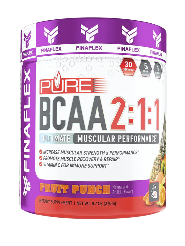 Pure BCAA 211 - 9.7 OZ Fruit Punch (Finaflex)