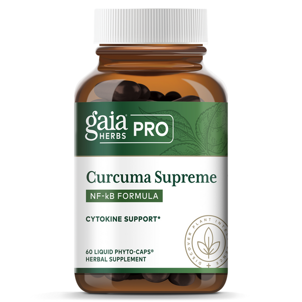 Curcuma Supreme NF-kB Formula (formerly Curcuma NF-kB: Turmeric Supreme) 60 caps - Gaia Herbs Professional Solutions