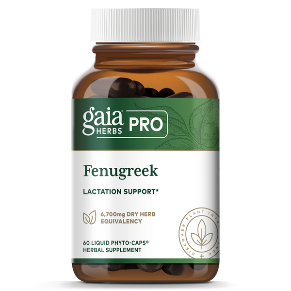 Fenugreek Seed - 60 Capsules (Gaia Herbs)