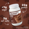 Protein Powder - 3 LBS Chocolate Milkshake (Quest Nutrition)